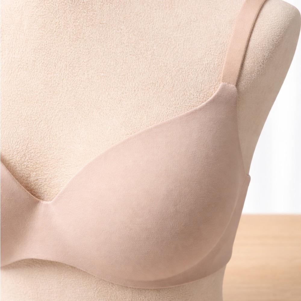 Victoria’s Secret Incredible Lined Demi Bra Nude Beige 38D - Picture 3 of 9